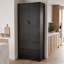 Armoire garde-manger cannelée moderne 72 po avec 2 tiroirs, 8 étagères à épices et 8 tablettes réglables, armoire de rangement autoportante pour la salle à manger, la salle de bain et le vestibule-130839298