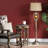 Melvin 62'' Distressed Traditional Floor Lamp