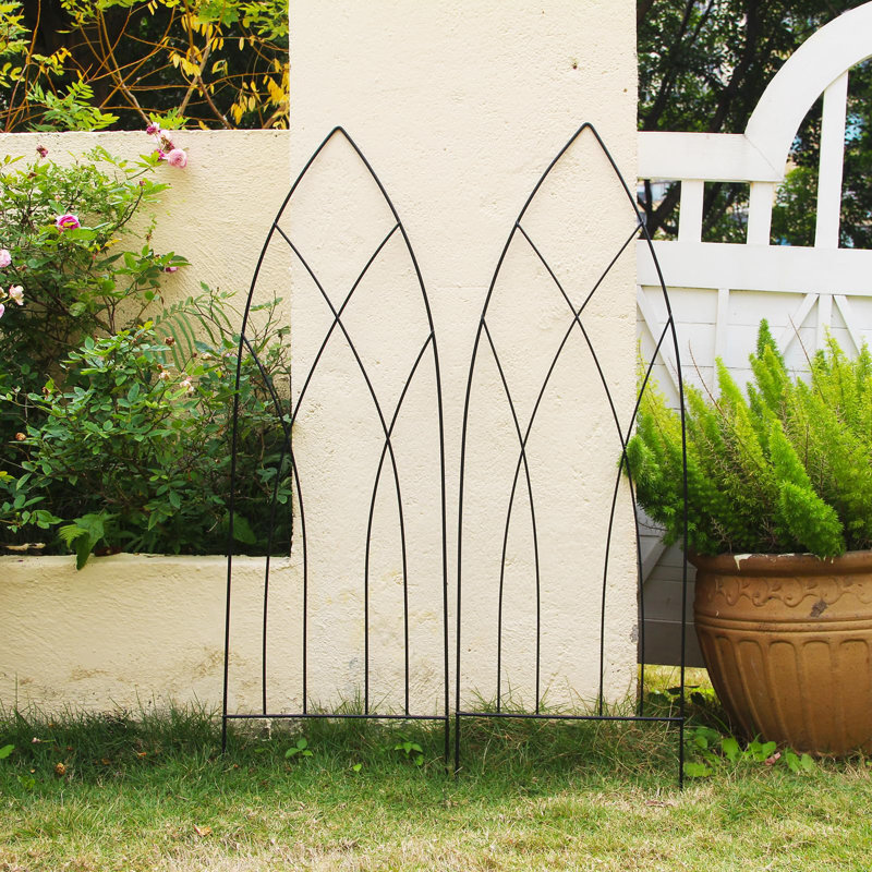 115cm H x 38cm W Metal Trellis