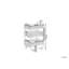 Josue Metal Bar Cart