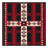 Washable Cowhide Pattern Southwestern Area Rug-1368131312