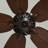 Benedict 52" W 5-Blade Ceiling Fan-2100549709