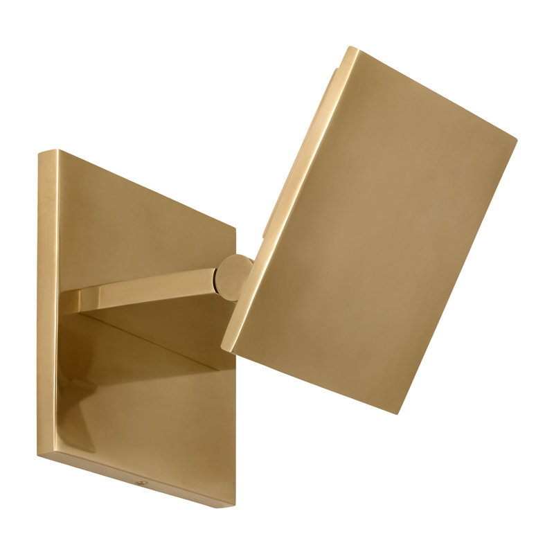 Angolo LED Flush Mounted Sconce, 5.8" H x 3.8" W x 4.5" D