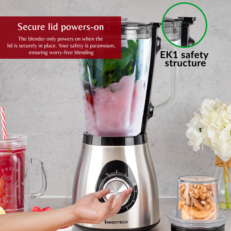 Innoteck Kitchen Pro 5 Speed 1.5ml Countertop Blender