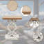 Table de bout Rustic Farmhouse, table de chevet en bois naturel