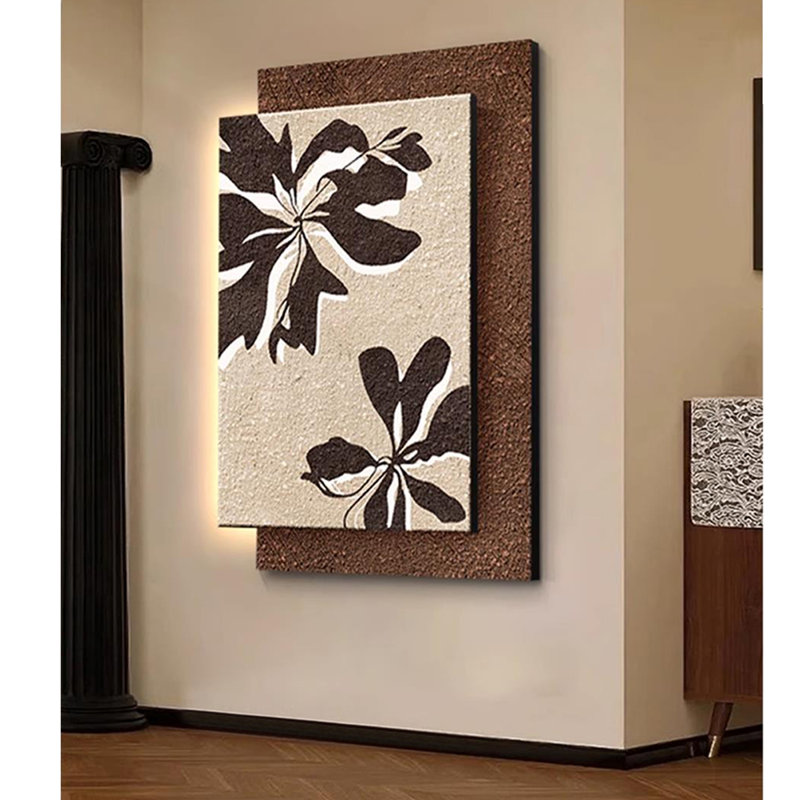 Salon / hall d'entrée Wabi-Sabi, H 59,06 po x l 39,37 po x P 1,73 po