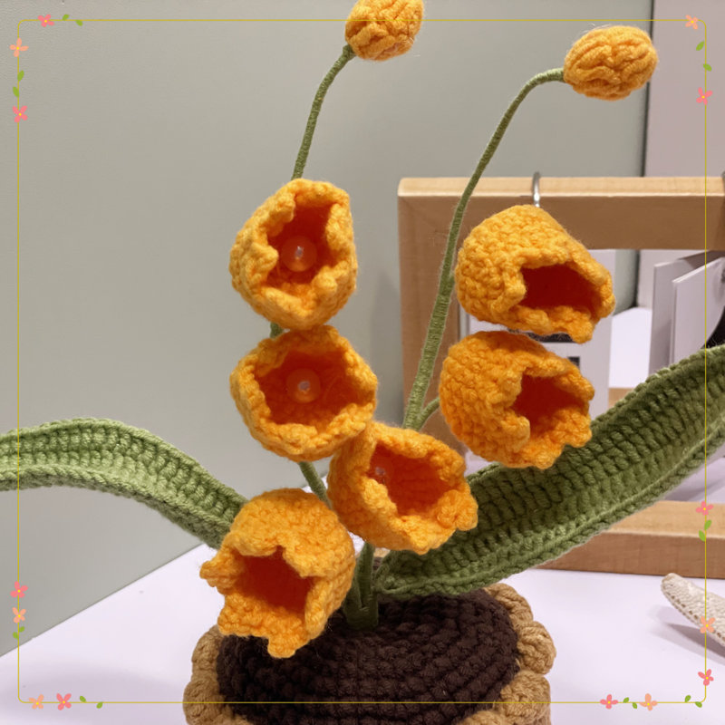 Arrangement de fleurs artificielles 2025, Orange