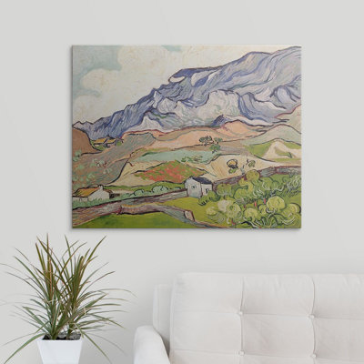 Les Alpilles, 1890 par Vincent Van Gogh - reproduction d'art
