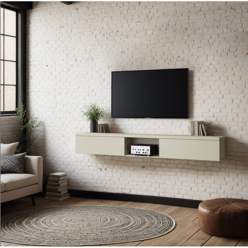 Elberon Curazao 86" Floating TV Stand