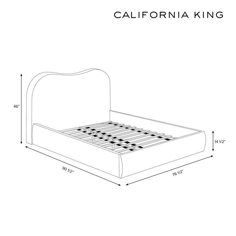 Perigold Bed, Cream, California King