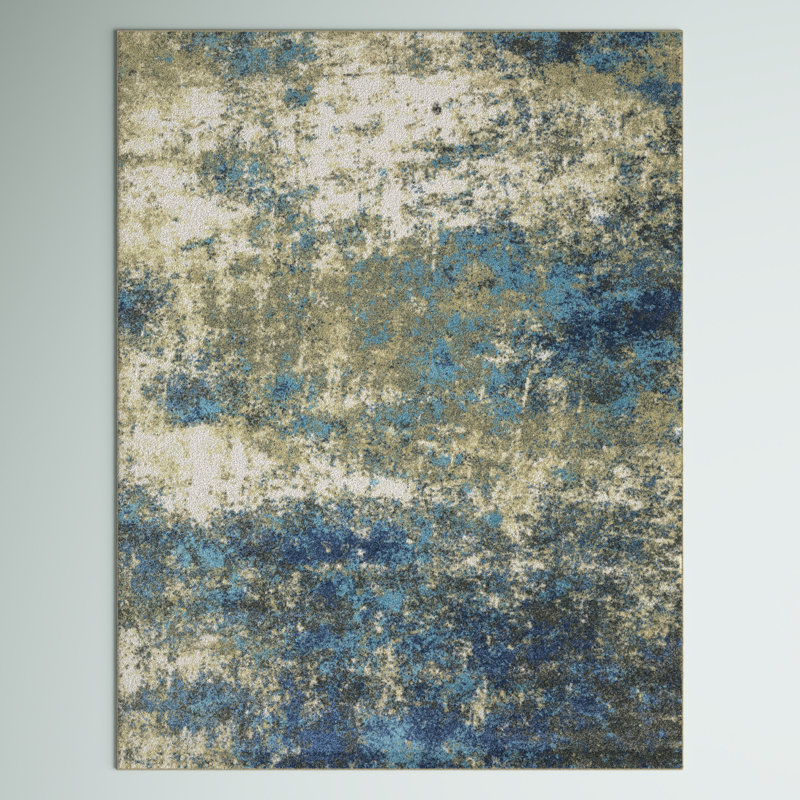 Abstract Indoor Rug, Rectangle 5'3" x 7'3"