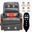 Fauteuil inclinable électrique gris Powerair