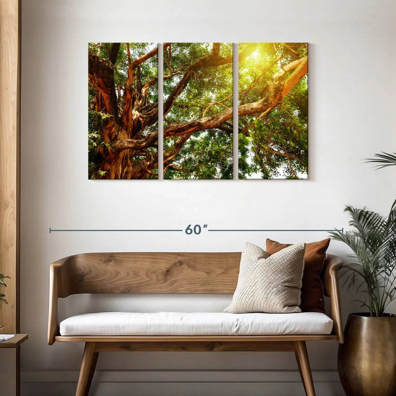 Arbre Bodhi géant Harnek, H 28 po x l 45 po