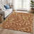 Premium Machine Washable Mayfield AMF2411 Floral Rug-756575856-756575862