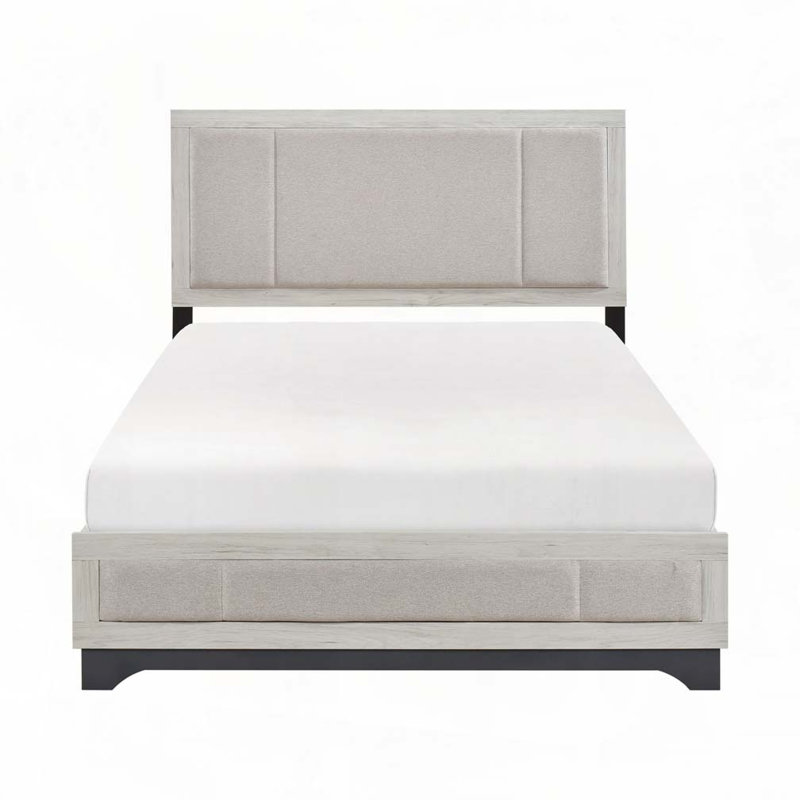 Upholstered Platform Bed, Queen