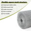 Welded Wire Fence With 7 Flanged Posts Steel-519075112-519075142
