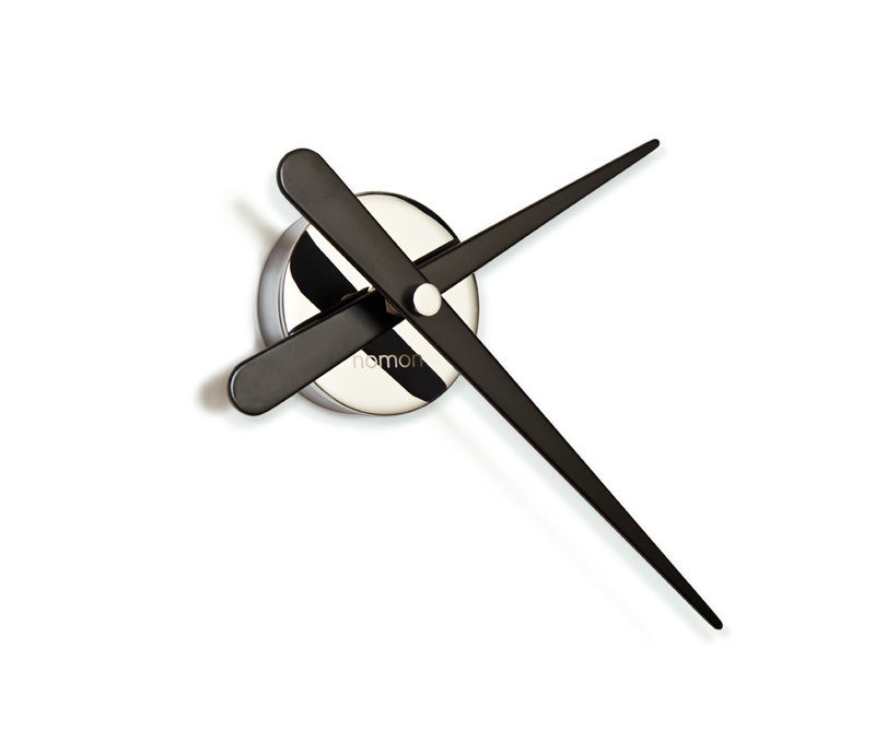 Rodón Mini L Metal Wall Clock, Black