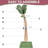 40-Inch Tall Cat Scratching Post With Interactive Balls & Leafy Design, Natural Sisal Cat Scratcher For Claw Health, Stylish Cat Tree For Active Play, Multi-Combinable Fun For Kittens & Adult Cats