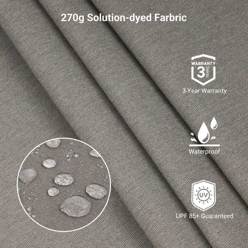 Parasol 11 'Cantilever, Gris
