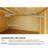 Northwood 10 ft. W x 14 ft. D Solid Wood Storage Shed