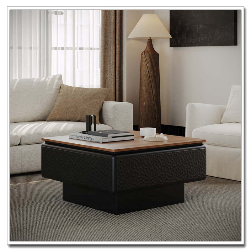 Table basse à plateau relevable 31 pouces