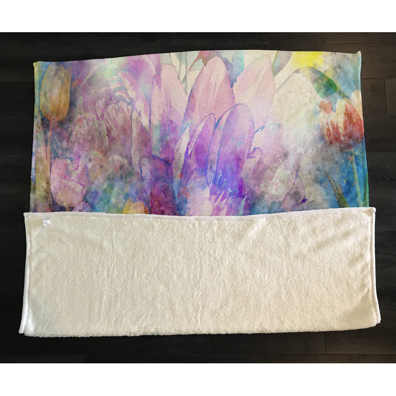 Jeté aquarelle