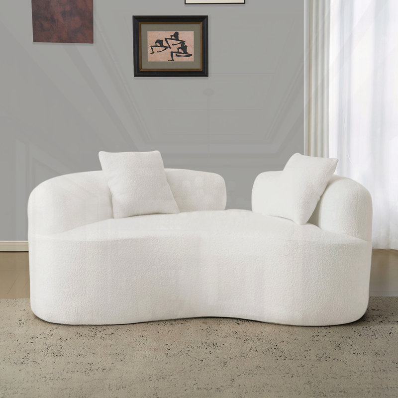 Canapé Teddy, Blanc