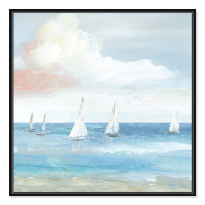 Ibis "Beach Sail Bliss" Print by Nan
