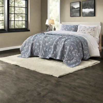 Ensembles de literie de qualité supérieure, courtepointe en jacquard de coton très grand confort moderne