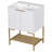 Tykel 24 " W Freestanding Standard Single Vanity Bathroom Vanity With Top