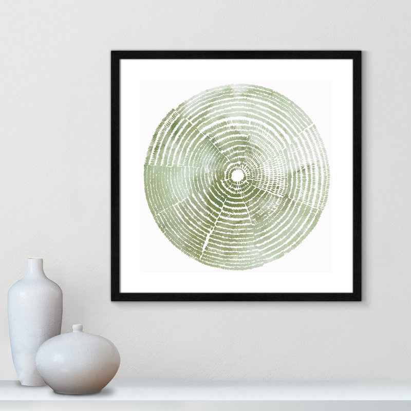 Camoni Reaching Balance I - impression encadrée sur papier, H 23,5 po x l 23,5 po x P 0,75 po, Papier avec cadre noir