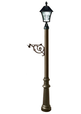 Poteau décoratif intérieur h 61 po Lewiston Mailbox