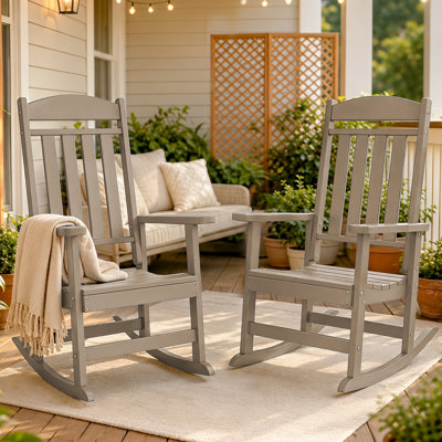 Chaise berçante pour l'extérieur en PEHD Oxing