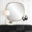 Ahni Iron PATTERN Wall Mirror