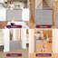 Barrière de sécurité rétractable pour bébé et animal de compagnie: Barrière en filet réglable sans perceuse pour une installation facile et sans dommages.-407760509-407760505