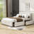 Frozine Queen Storage Platform Bed-469113482