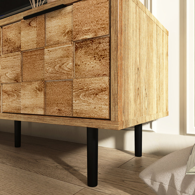 79" Modern TV Stand With Drawer For Tvs Up To 85"