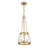 Arieus 3-Light Geometric Pendant in Gold-888815702-888815701-888815700