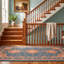 Tapis Pasture2 Traditionnel Médaillon Style persan Bleu Canard Or Crème lavable à la machine Antidérapant Poils courts Intérieur extérieur Adapté aux animaux domestiques Salon Chambre Salle à manger Entrée Couloir Bureau-536574804