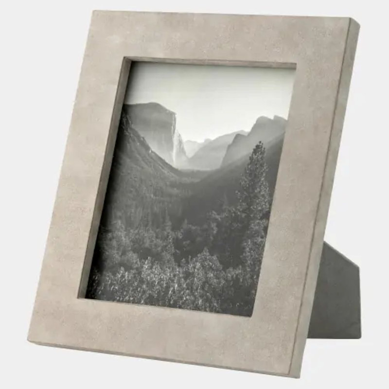 Posh Mirror, 10" x 9", Taupe
