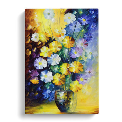Flowers Within A Vase No.1 - Wrapped Canvas Painting