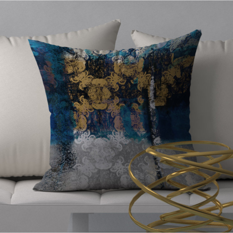 Housse de coussin carrée et insert, 20 po x 20 po