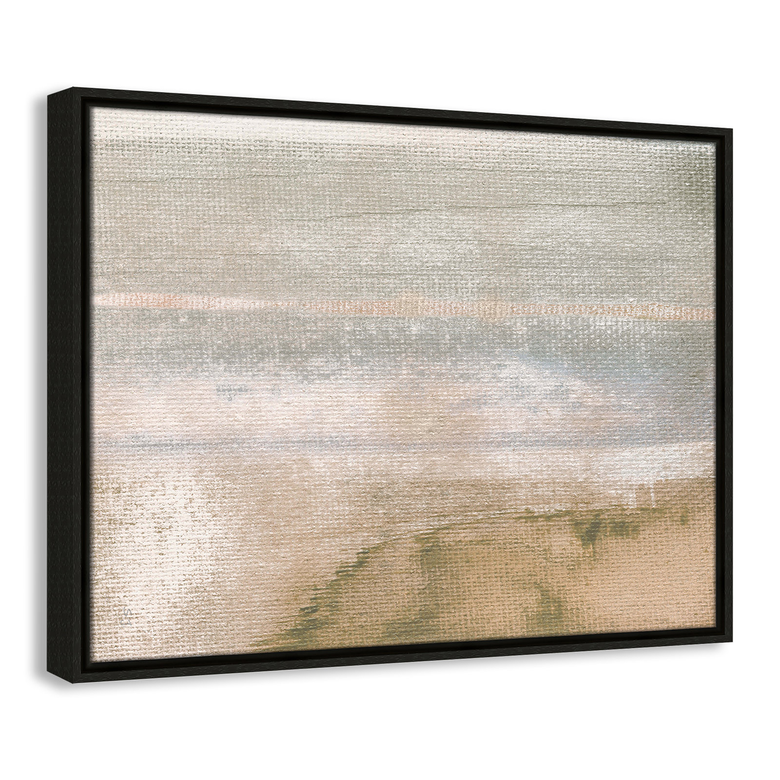 Ardsley "Dusk on Sand Lake II" Print by Susan Jill, 25.5" W x 19.5" H, Espresso