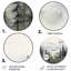 Hansigne - Art floral rond en métal-109711600