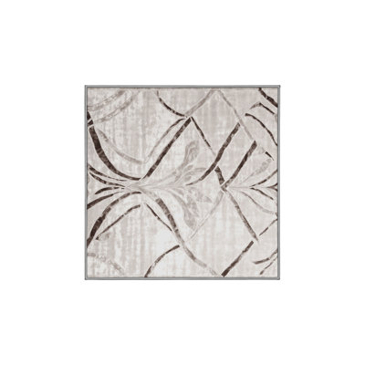 Machine Washable Gray Area Rug