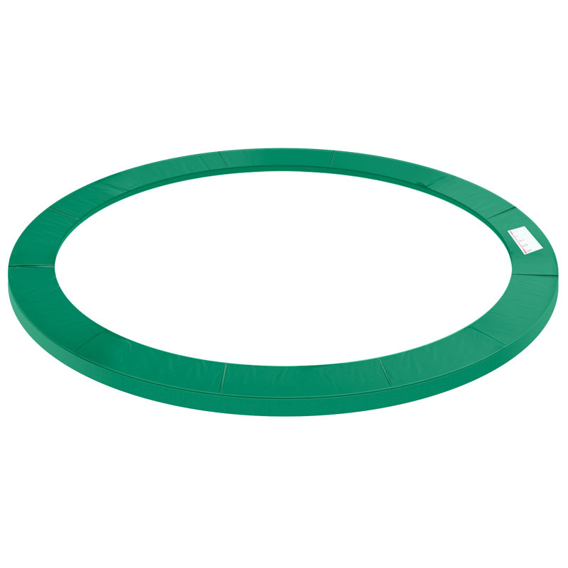 HOMCOM 12ft Trampoline Pad, No Holes for Pole, Green