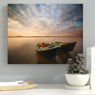 « bateau », reproduction de photo sur toile