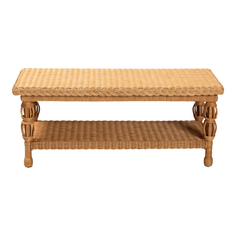 Table basse en rotin naturel Bali & Pari Dolby