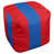 Rouge / bleu / rouge