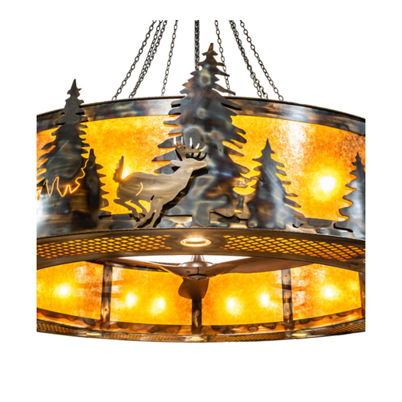 Roosevelt Downrod Ceiling Fan